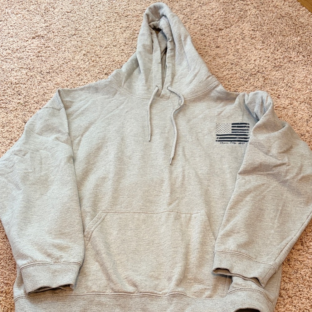 Classic Gray Men's Hoodie
